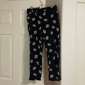 Talbots Flower Capri Pants